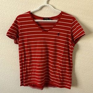 POLO Ralph Lauren Stripped V-Neck Shirt